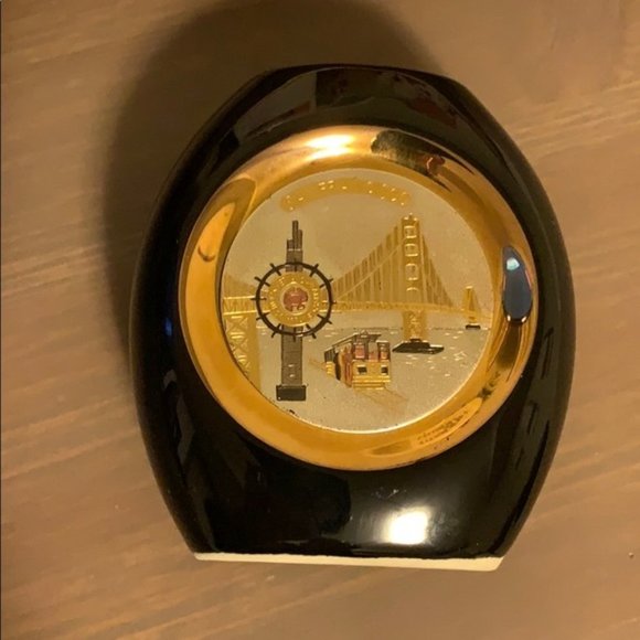 The Art of Chokin 24K Gold Edged Decorative Vase - Picture 3 of 9